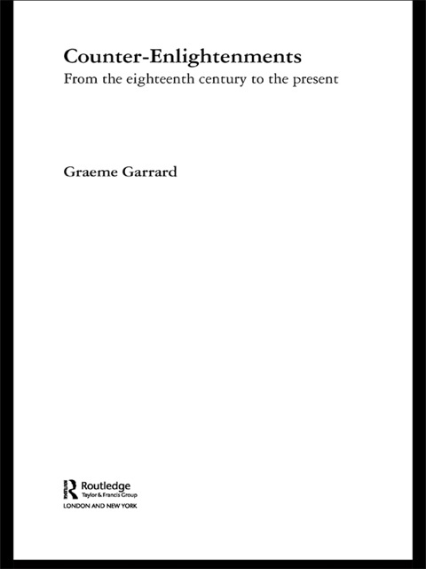 Cover image for book Counter-Enlightenments