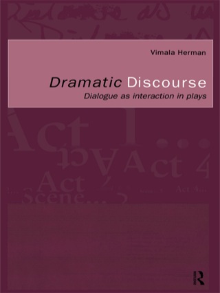 Dramatic Discourse