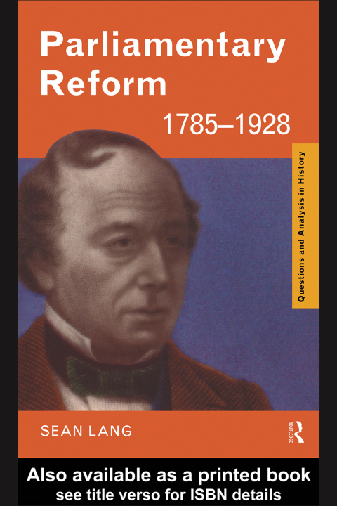 Cover image for book Parliamentary Reform 1785-1928