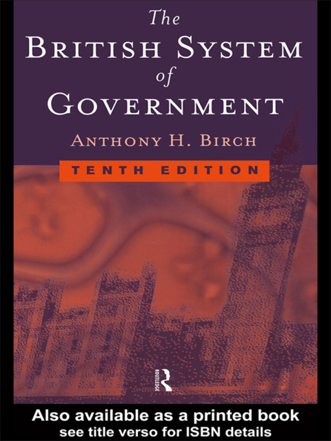 Cover image for book British System of Government