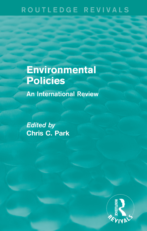 Environmental Policies (Routledge Revivals) 