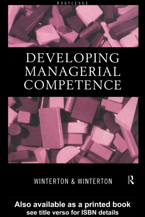 Cover image for book Developing Managerial Competence
