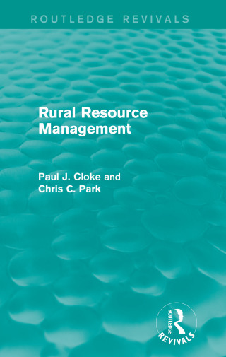 Rural Resource Management (Routledge Revivals)