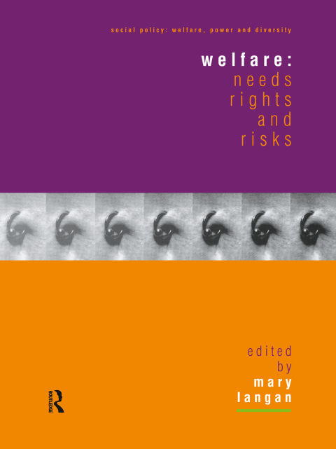 Cover image for book Welfare: Needs, Rights and Risks