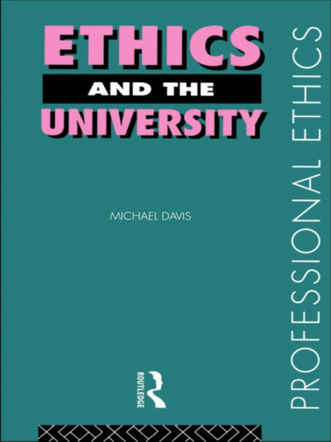 Cover image for book Ethics and the University