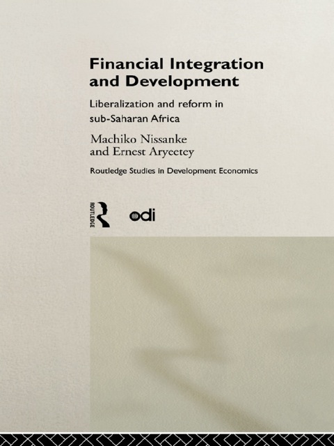 Cover image for book Financial Integration and Development