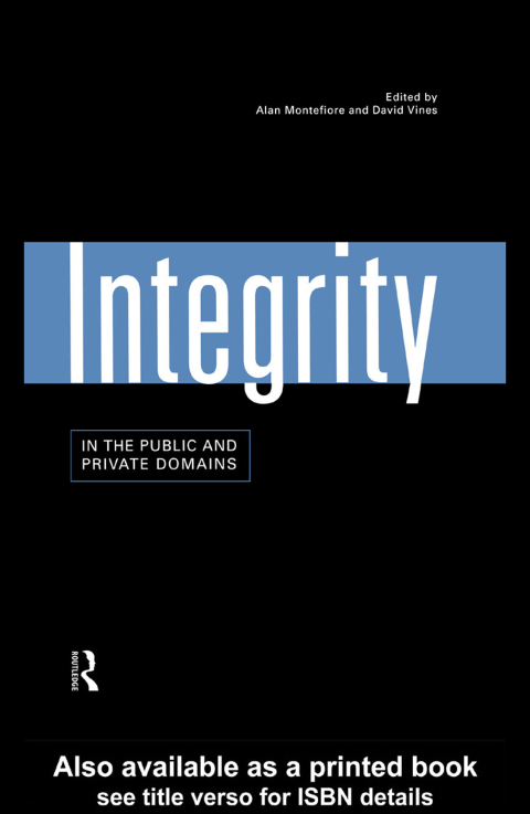 Integrity in the Public and Private Domains 
