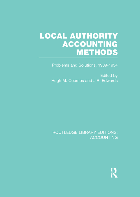 Cover image for book Local Authority Accounting Methods