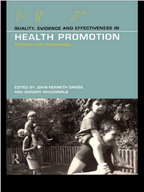 Cover image for book Quality, Evidence and Effectiveness in Health Promotion