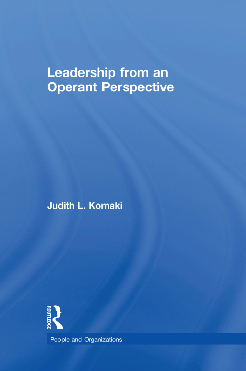 Cover image for book Leadership from an Operant Perspective