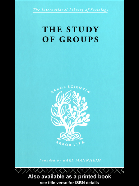 Cover image for book The Study of Groups