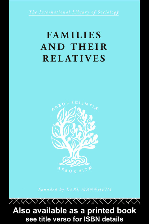 Cover image for book Families and their Relatives
