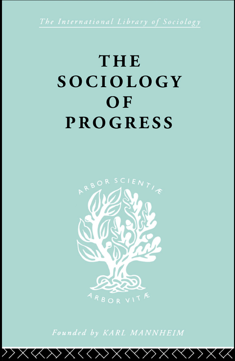 Cover image for book The Sociology of Progress