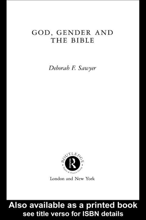 Cover image for book God, Gender and the Bible