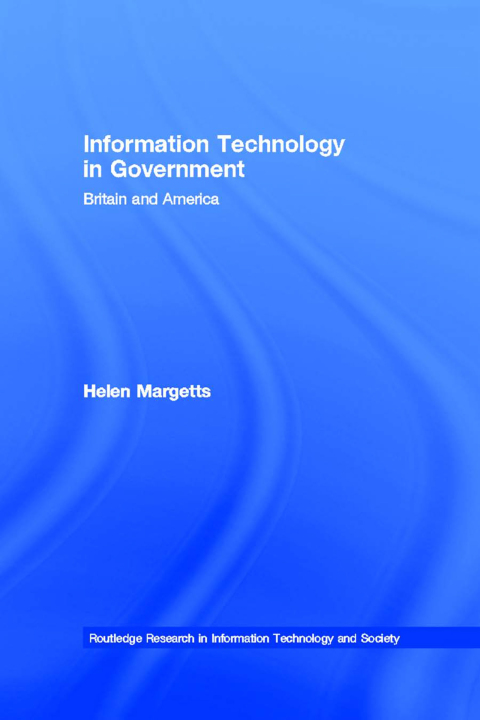 Cover image for book Information Technology in Government