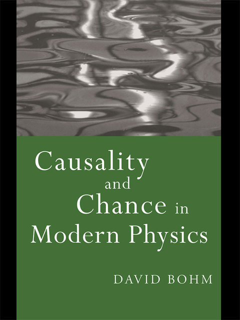 Cover image for book Causality and Chance in Modern Physics