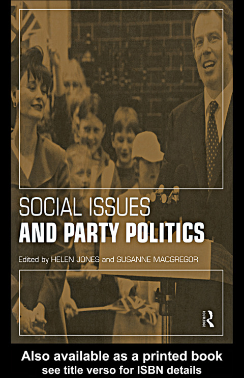 Cover image for book Social Issues and Party Politics
