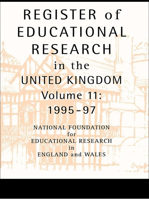 Cover image for book Register of Educational Research in the United Kingdom