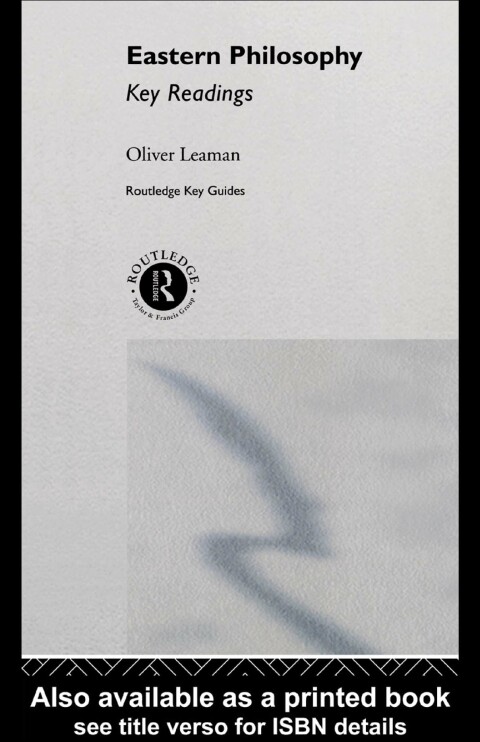 Cover image for book Eastern Philosophy: Key Readings
