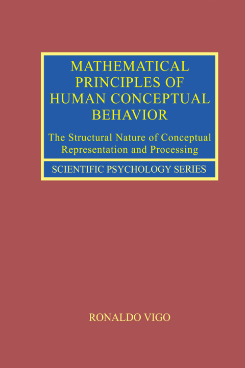Cover image for book Mathematical Principles of Human Conceptual Behavior