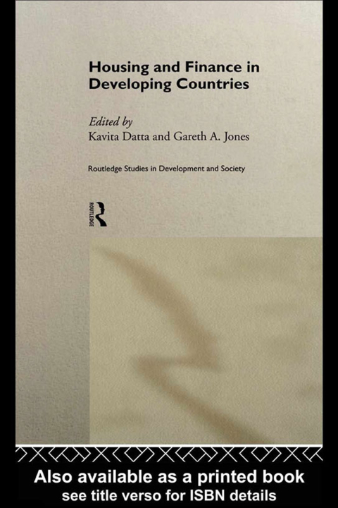 Cover image for book Housing and Finance in Developing Countries
