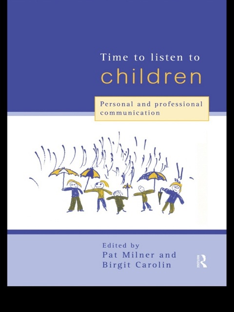 Cover image for book Time to Listen to Children