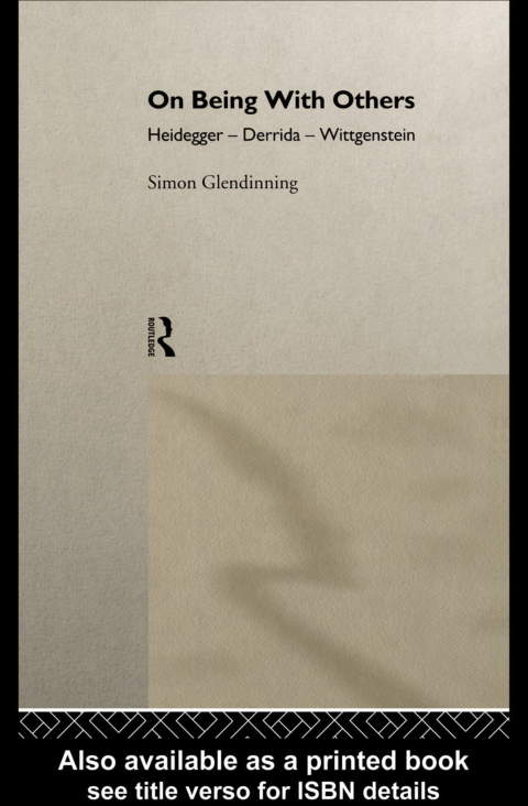 Cover image for book On Being With Others