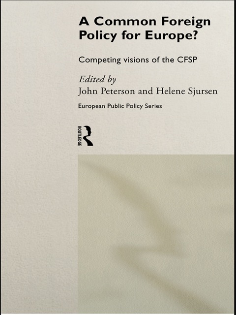 Cover image for book A Common Foreign Policy for Europe?