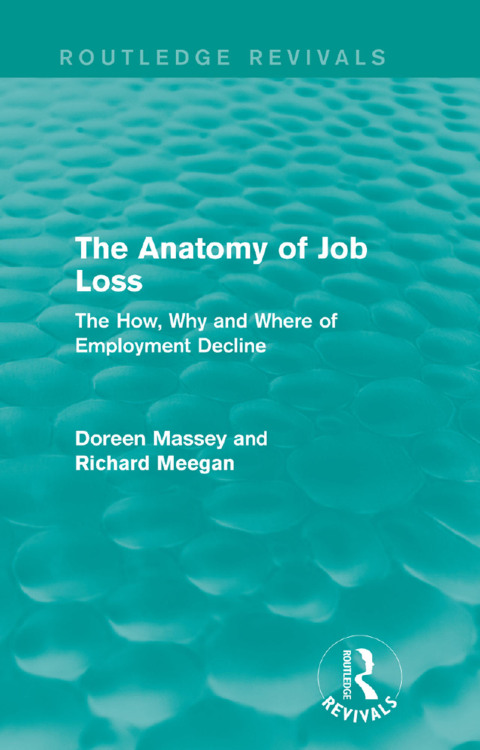 Cover image for book The Anatomy of Job Loss (Routledge Revivals)