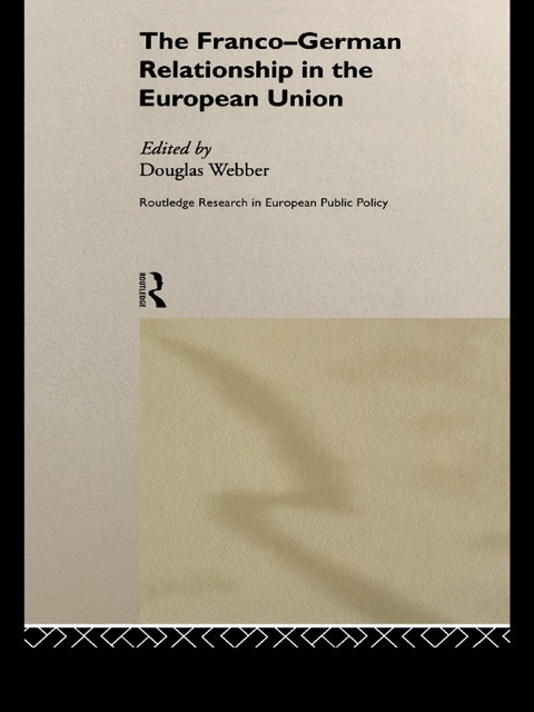 Cover image for book The Franco-German Relationship in the EU
