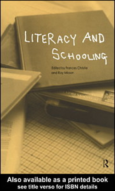 Cover image for book Literacy and Schooling