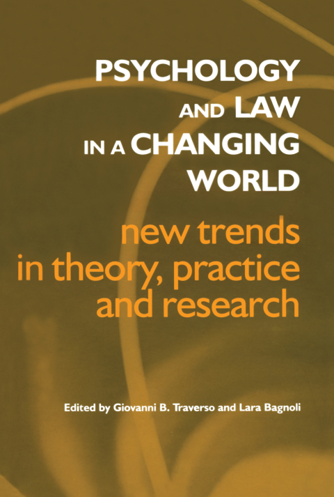 Cover image for book Psychology and Law in a Changing World