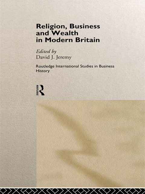 Cover image for book Religion, Business and Wealth in Modern Britain
