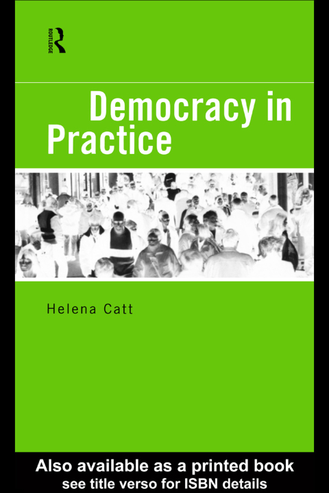 Cover image for book Democracy in Practice