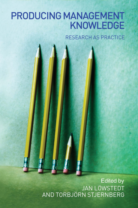 Cover image for book Producing Management Knowledge