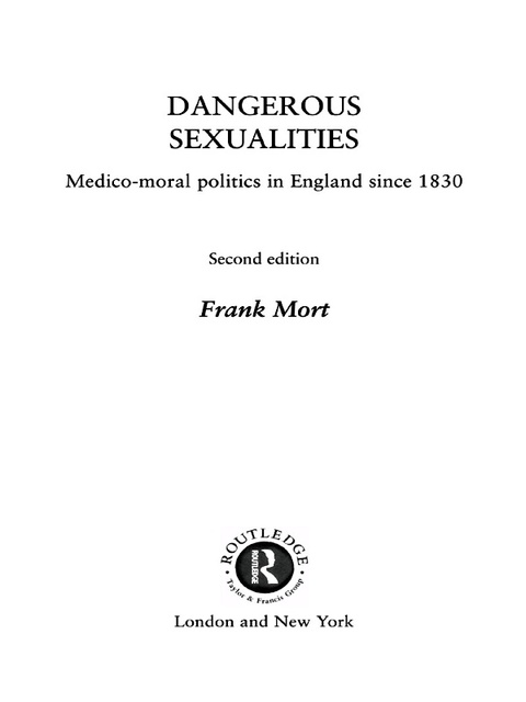 Cover image for book Dangerous Sexualities