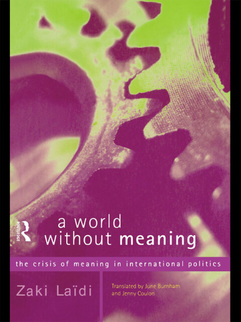 Cover image for book A World Without Meaning