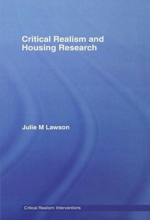 Cover image for book Critical Realism and Housing Research