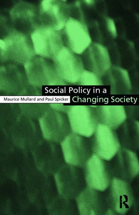 Social Policy in a Changing Society 