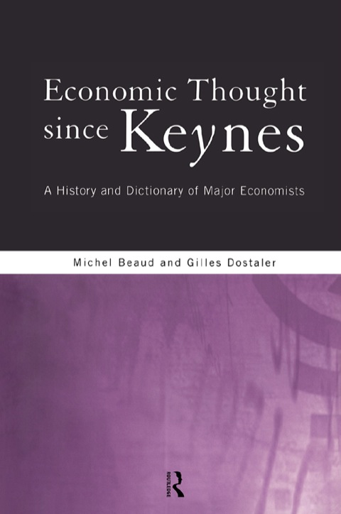 Cover image for book Economic Thought Since Keynes