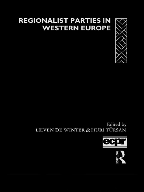 Cover image for book Regionalist Parties in Western Europe