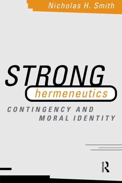 Cover image for book Strong Hermeneutics