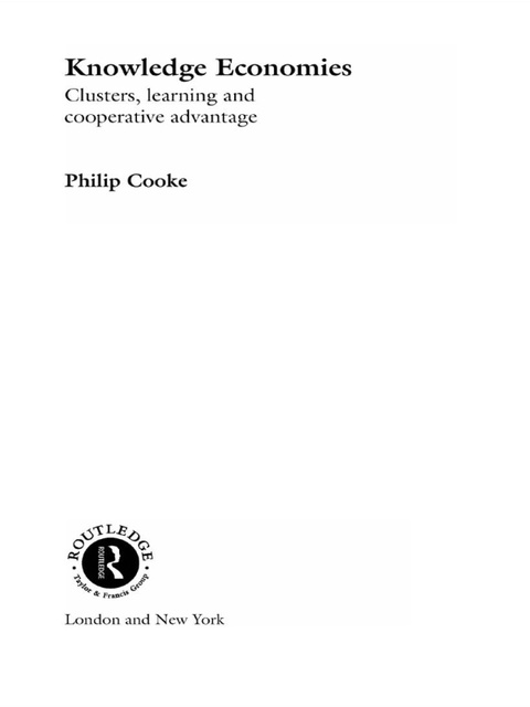Cover image for book Knowledge Economies