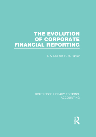 Evolution of Corporate Financial Reporting (RLE Accounting)