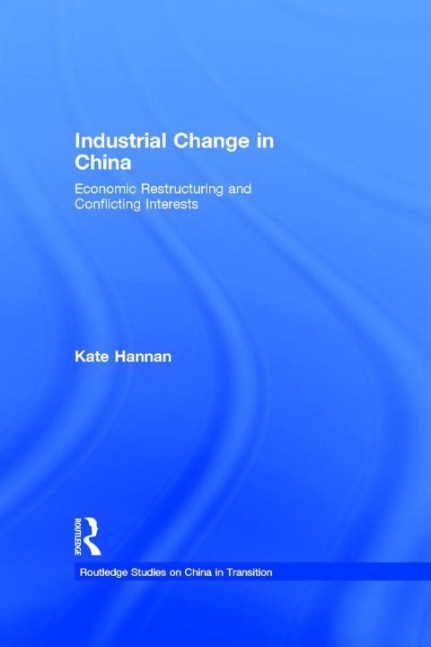Cover image for book Industrial Change in China