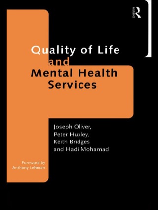 Quality of Life and Mental Health Services
