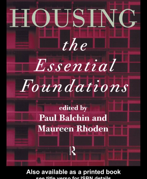 Housing: The Essential Foundations 