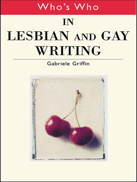Cover image for book Who's Who in Lesbian and Gay Writing