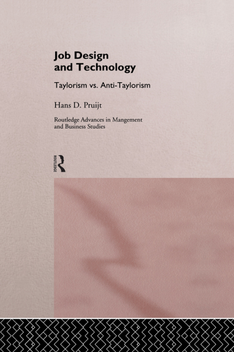Cover image for book Job Design and Technology
