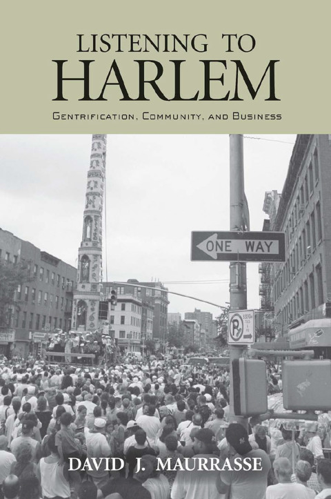 Cover image for book Listening to Harlem
